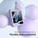 Защитный чехол NILLKIN Finger Strap Liquid Silicone Case для Samsung Galaxy Flip 5 - Pink. Фото 13 из 20