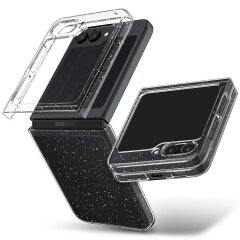 Захисний чохол Spigen (SGP) Liquid Crystal Glitter (FF) для Samsung Galaxy Flip 5 - Crystal Quartz