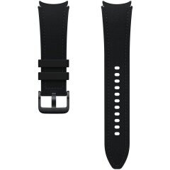 Оригинальный ремешок Hybrid Eco-Leather Band (M/L) для Samsung Galaxy Watch 4 / 4 Classic / 5 / 5 Pro / 6 / 6 Classic (ET-SHR96LBEGEU) - Black
