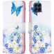 Чехол-книжка Deexe Color Wallet для Samsung Galaxy M53 (M536) - Butterfly and Flowers. Фото 2 из 6