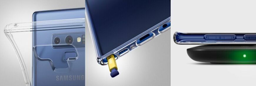 Защитный чехол Spigen (SGP) Liquid Crystal для Samsung Galaxy Note 9 (N960)