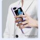 Защитный чехол NILLKIN Finger Strap Liquid Silicone Case для Samsung Galaxy Flip 5 - Black. Фото 10 из 20