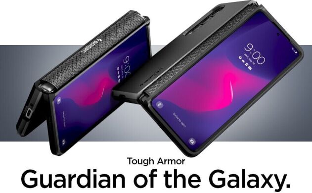 Защитный чехол Spigen (SGP) Tough Armor (FF) для Samsung Galaxy Fold 4 - Black