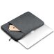 Чехол Deexe Nylon Case для планшетов и ноутбуков диагональю до 13 дюймов - Dark Grey. Фото 3 из 5