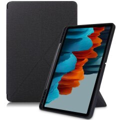 Чехол Deexe Origami Case для Samsung Galaxy Tab S7 FE (T730/T736) - Black