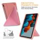Чехол Deexe Origami Case для Samsung Galaxy Tab S7 FE (T730/T736) - Pink. Фото 12 из 12