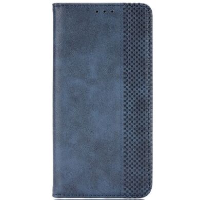 Чехол Deexe Retro Style для Samsung Galaxy S21 (G991) - Blue