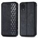 Чехол Deexe Rhombus Wallet для Samsung Galaxy A03 Core (A032) - Black. Фото 1 из 10