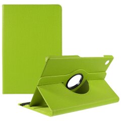 Чохол Deexe Rotation для Samsung Galaxy Tab A9 Plus (X210/216) - Green