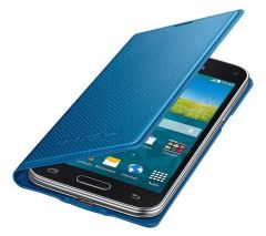 Чохол Flip Cover для Samsung Galaxy S5 mini (G800) EF-FG800BKEGRU - Blue