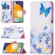 Чехол-книжка Deexe Color Wallet для Samsung Galaxy A13 5G (A136) / A04s (A047) - Butterfly and Flowers. Фото 1 из 8