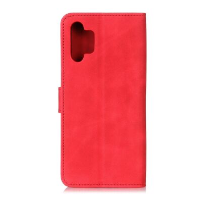 Чехол-книжка KHAZNEH Retro Wallet для Samsung Galaxy A32 - Red
