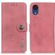 Чехол-книжка KHAZNEH Wallet Cover для Samsung Galaxy A03 Core (A032) - Pink. Фото 2 из 10