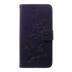 Чехол-книжка UniCase Flower Pattern для Samsung Galaxy A50 (A505) / A30s (A307) / A50s (A507) - Dark Purple