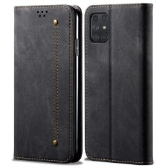 Чохол-книжка UniCase Jeans Wallet для Samsung Galaxy A72 (А725) - Black