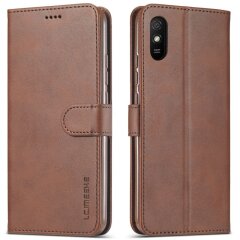 Чехол LC.IMEEKE Wallet Case для Samsung Galaxy A02 (A022) - Brown