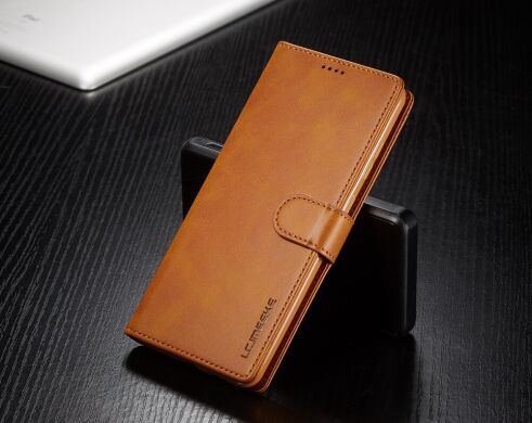 Чехол LC.IMEEKE Wallet Case для Samsung Galaxy S20 FE (G780) - Brown