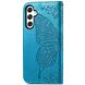 Чехол UniCase Butterfly Pattern для Samsung Galaxy A55 (A556) - Blue. Фото 4 из 5