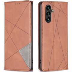 Чехол UniCase Geometric Pattern для Samsung Galaxy A55 (A556) - Brown