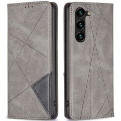 Чохол UniCase Geometric Pattern для Samsung Galaxy S24 Plus - Grey