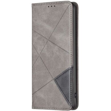 Чехол UniCase Geometric Pattern для Samsung Galaxy S24 Plus - Grey