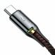 Дата-кабель BASEUS Intelligent Power Type-C to USB (3A, 1m) - Black. Фото 3 из 24