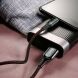 Дата-кабель BASEUS Intelligent Power Type-C to USB (3A, 1m) - Black. Фото 9 из 24