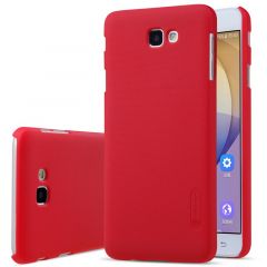 Пластиковый чехол NILLKIN Frosted Shield для Samsung Galaxy J5 Prime + пленка - Red