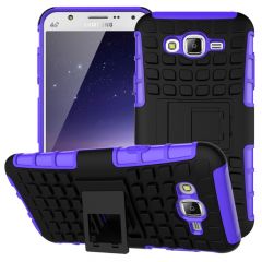 Защитная накладка UniCase Hybrid X для Samsung Galaxy J7 (J700) / J7 Neo (J701) - Violet