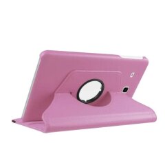 Вращающийся чехол Deexe Rotation для Samsung Galaxy Tab E 9.6 (T560/561) - Pink