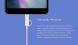 Оригинальный кабель Xiaomi 2 in 1 (microusb - Type C) 1m - White. Фото 5 из 8