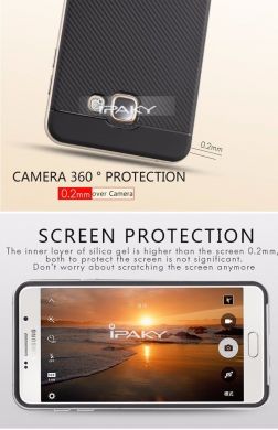 Защитный чехол IPAKY Hybrid для Samsung Galaxy A7 2016 (A710) - Gray