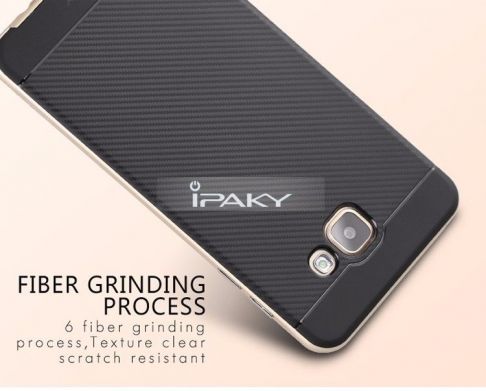 Защитный чехол IPAKY Hybrid для Samsung Galaxy A7 2016 (A710) - Gold