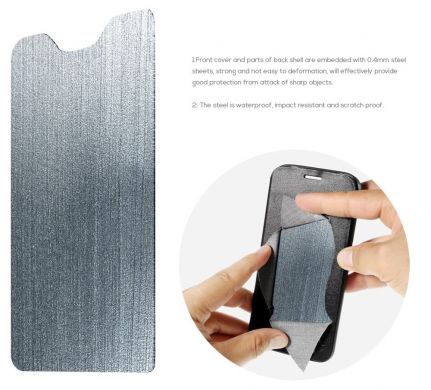 Чехол-книжка Deexe Lines Texture для Samsung Galaxy A8 2018 (A530) - Gray
