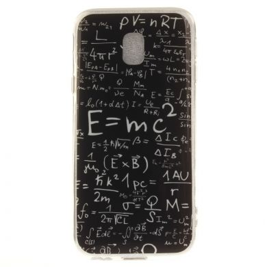 Силиконовый (TPU) чехол Deexe Life Style для Samsung Galaxy J3 2017 (J330) - Einstein's Equation