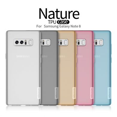 Силиконовый (TPU) чехол NILLKIN Nature для Samsung Galaxy Note 8 (N950) - Pink