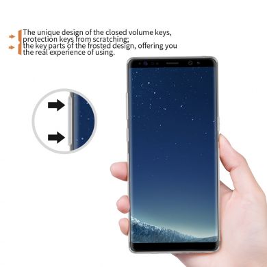 Силиконовый (TPU) чехол NILLKIN Nature для Samsung Galaxy Note 8 (N950) - Light Blue