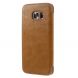 Чехол-книжка G-CASE Leather Flip для Samsung Galaxy S7 edge (G935) - Brown. Фото 2 из 9