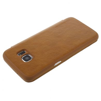 Чехол-книжка G-CASE Leather Flip для Samsung Galaxy S7 edge (G935) - Brown