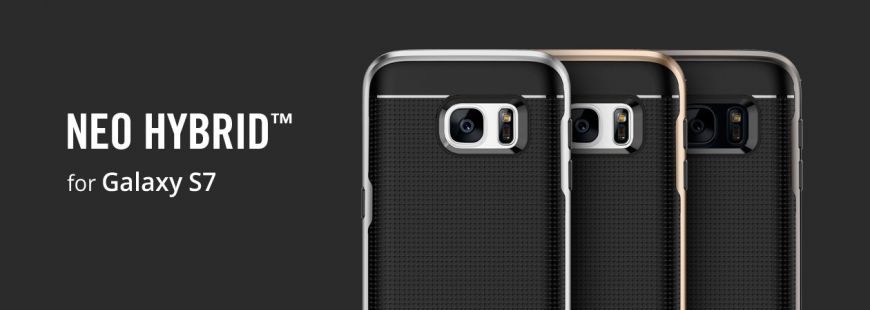 Защитный чехол Spigen SGP Neo Hybrid для Samsung Galaxy S7 (G930) - Champagne Gold