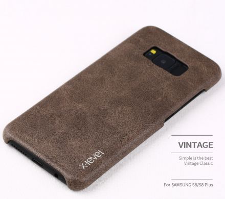 Защитный чехол X-LEVEL Vintage для Samsung Galaxy S8 Plus (G955) - Brown