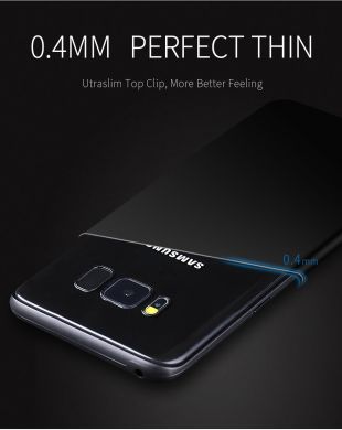 Силиконовый (TPU) чехол X-LEVEL Matte для Samsung Galaxy S8 (G950) - Wine Red