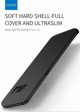 Силиконовый (TPU) чехол X-LEVEL Matte для Samsung Galaxy S8 (G950) - Black
