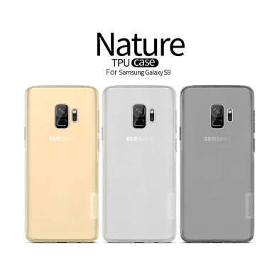 Силиконовый чехол NILLKIN Nature TPU для Samsung Galaxy S9 (G960) - Gold