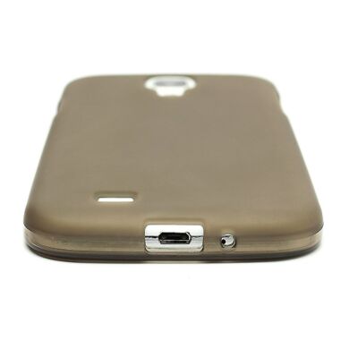Силиконовая накладка Deexe Frosted Case для Samsung Galaxy S4 (i9500) - Gray