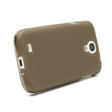 Силиконовая накладка Deexe Frosted Case для Samsung Galaxy S4 (i9500) - Gray
