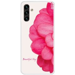 Силіконовий (TPU) чохол Deexe Life Style для Samsung Galaxy A04s (A047) / A13 5G (A136) - Pink Flower