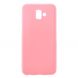 Силиконовый (TPU) чехол Deexe Matte Case для Samsung Galaxy J6+ (J610) - Pink. Фото 1 из 3