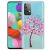 Силиконовый (TPU) чехол Deexe Pretty Glossy для Samsung Galaxy A53 - Pink Flowers