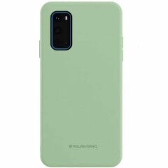 Силіконовий (TPU) чохол Molan Cano Smooth для Samsung Galaxy S20 Plus (G985) - Green